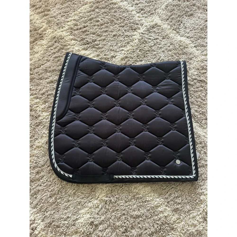 PS of Sweden Signature Dressage Saddle Pad Black Full Size